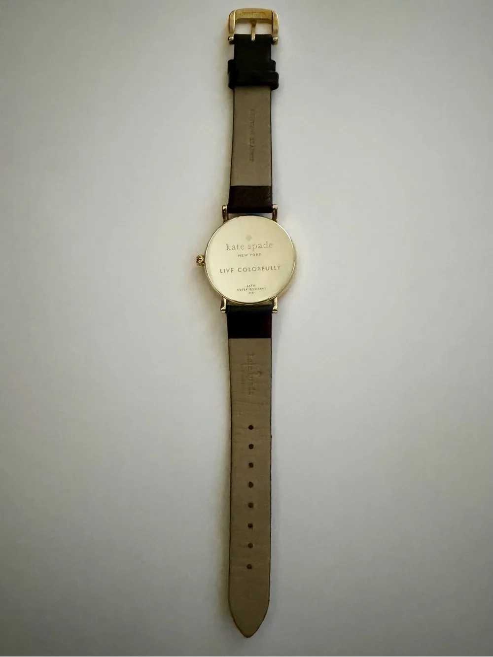 Women’s Kate Spade New York Metro Black Dot Watch